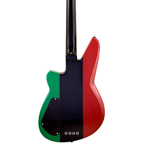 Reverend Meshell Ndegeocello Fellowship Electric Bass Guitar Flag