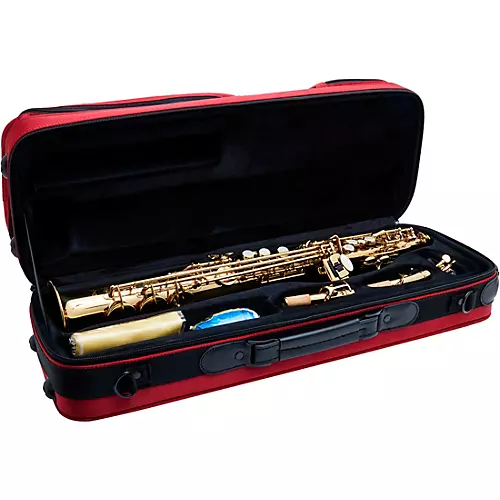 Allora ASPS-550 Paris Series Straight Soprano Sax Antique Matte Antique Matte Keys