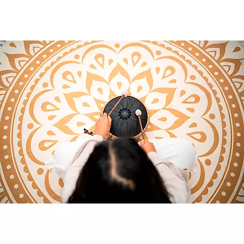 MEINL Sonic Energy B Minor Medium Octave Steel Tongue Drum Black