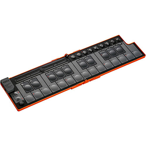 KORG nanoKEY Fold Foldable MIDI keyboard Lava Orange