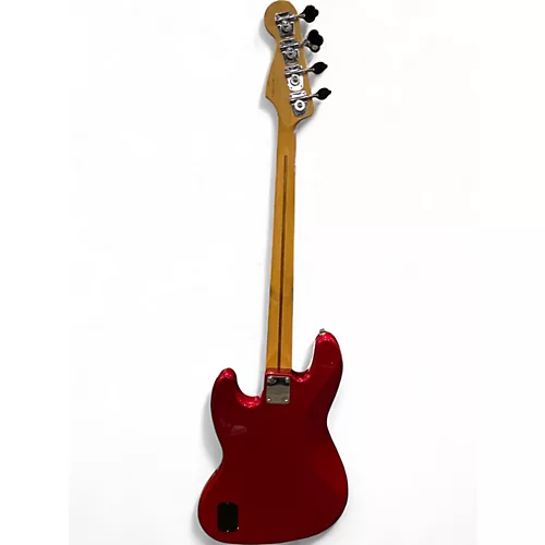 Used 2001 Fender JAZZ BASS RED Electric Bass Guitar RED