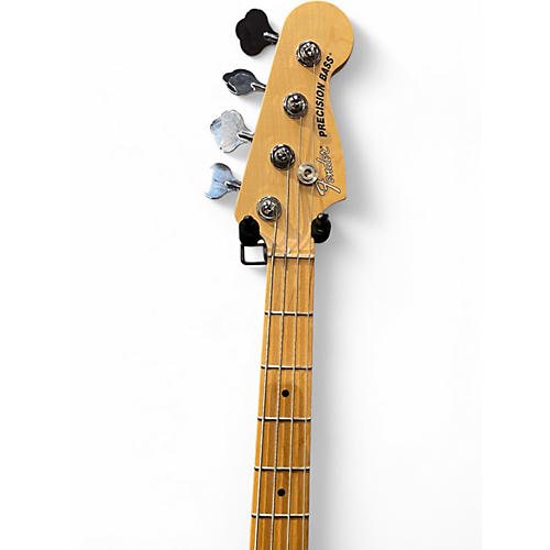 Used 2021 Fender American Performer 75th Anniversary Precision Bass  Satin Lake Placid Electric Bass Guitar Satin Lake Placid