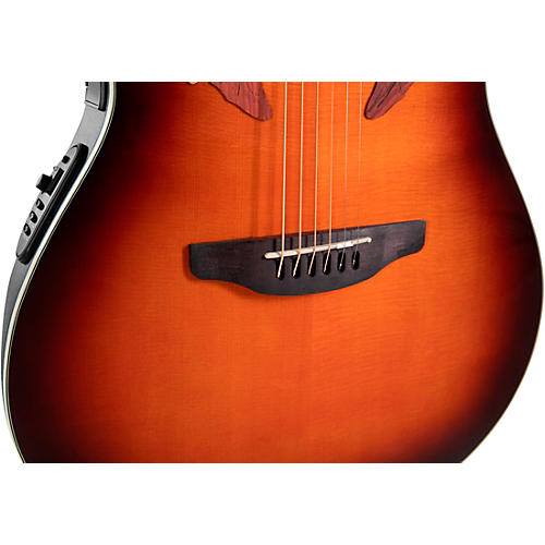 Ovation CE48 Celebrity Series Elite Super Shallow Acoustic-Electric Guitar Ruby Red