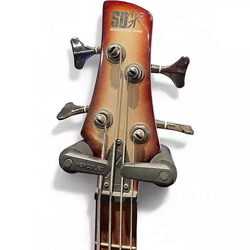 Used Ibanez SR300E Brown Sunburst Electric Bass Guitar Brown Sunburst