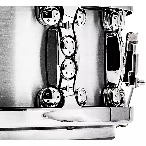 dialtune Spun Aluminum Snare Drum 14 x 6.5 in. Raw