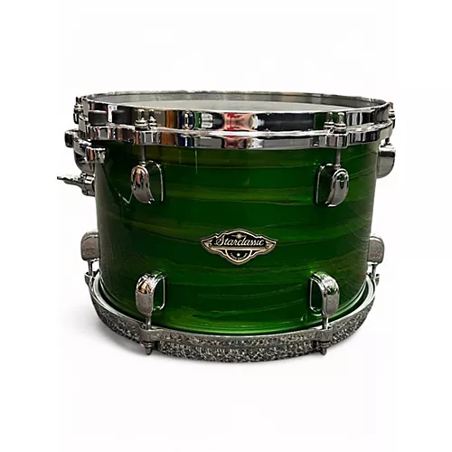 Used TAMA 3 Piece Starclassic shamrock oyster Drum Kit shamrock oyster