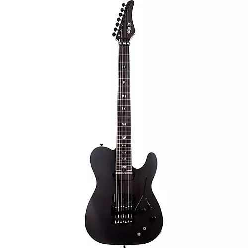 Schecter Guitar Research PT-7 FR-S SLS Elite Evil Twin Electric Guitar Satin Black