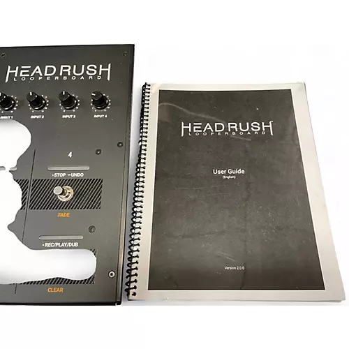 Used HeadRush LOOPERBOARD Pedal Board
