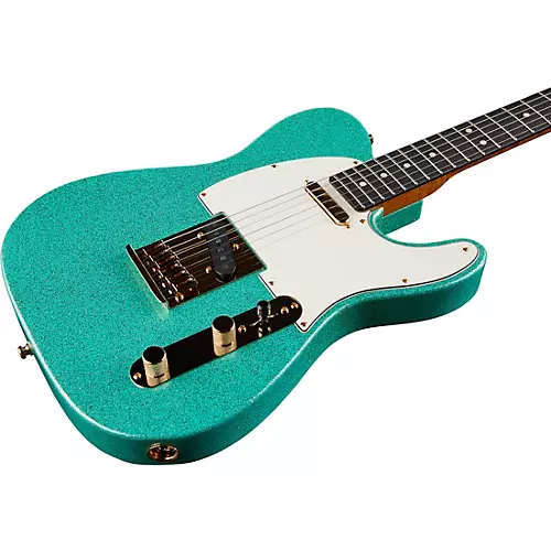 Fender Custom Shop Super Custom Deluxe Telecaster Electric Guitar Sea Foam Sparkle