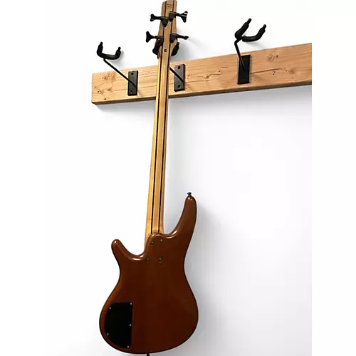 Used Ibanez SR1480 Brown Electric Bass Guitar Brown