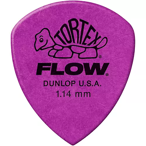 Dunlop Tortex Flow Guitar Picks STD-12/PLYPK .60 mm 12 Pack