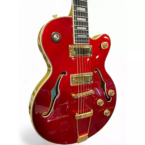 Used Epiphone Kat ES Ruby Red Solid Body Electric Guitar Ruby Red