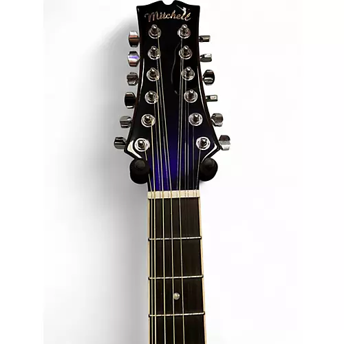 Used Mitchell D120S12E Natural 12 String Acoustic Electric Guitar Natural