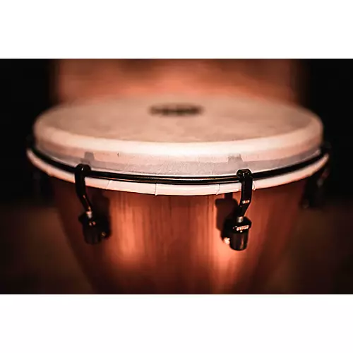 MEINL Alpine Synthetic Djembe 12 in. Barnwood