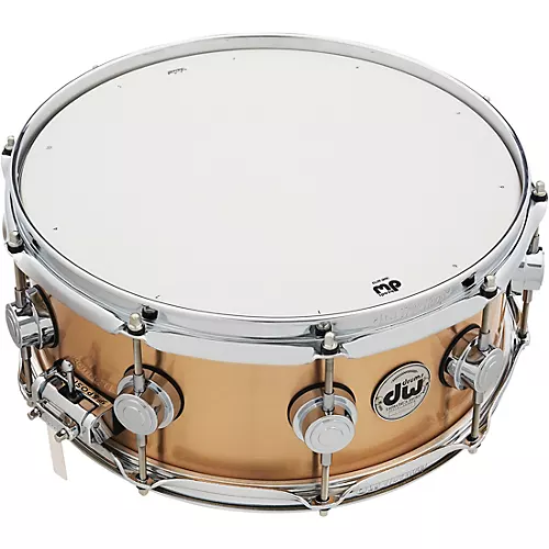 DW Collector's Series 3 mm Brushed Bronze Snare Drum 14 x 6.5 in.