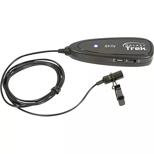 Galaxy Audio Galaxy Trek GT-V Portable Wireless Lavalier Microphone Black