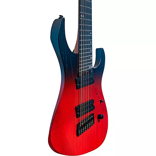 Legator Ninja 8-String Multi-Scale Performance Series Electric Guitar Smoke