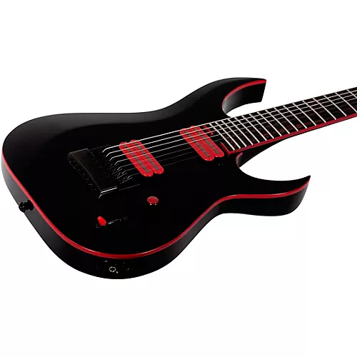 Schecter Guitar Research Sunset-7 ET Red Dawn Electric Guitar Gloss Black