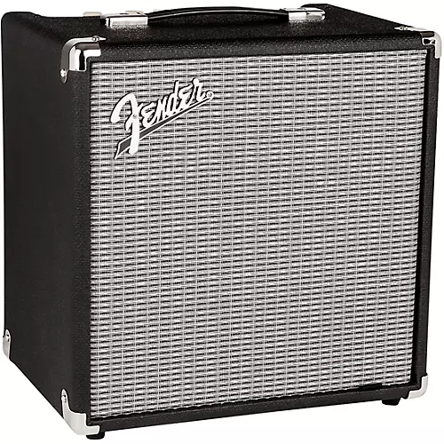 Fender Rumble 25W 1x8 Bass Combo Amp & 20' Instrument Cable