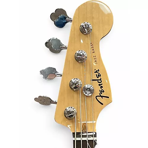 Used Fender Player Jazz Bass Olympic White Electric Bass Guitar Olympic White