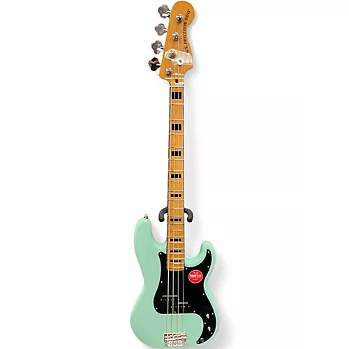 Used Squier classic vibe 70's p bass seafoam green Electric Bass Guitar seafoam green