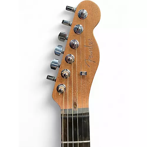 Used Fender American Acoustasonic Telecaster Red Acoustic Electric Guitar Red