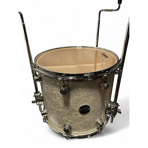 Used DW 2 Piece Performance Series White Marine Drum Kit White Marine