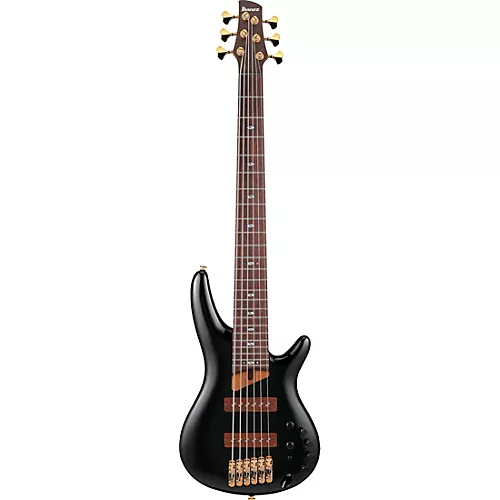 Ibanez Prestige SR3506 6-String Electric Bass Guitar Black