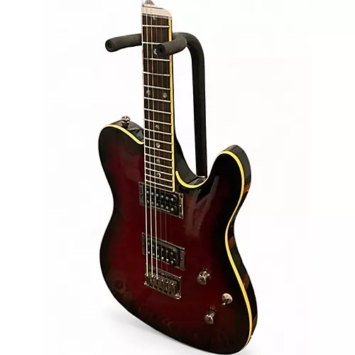 Used Fender Special Edition Custom Telecaster FMT HH Red Solid Body Electric Guitar Red