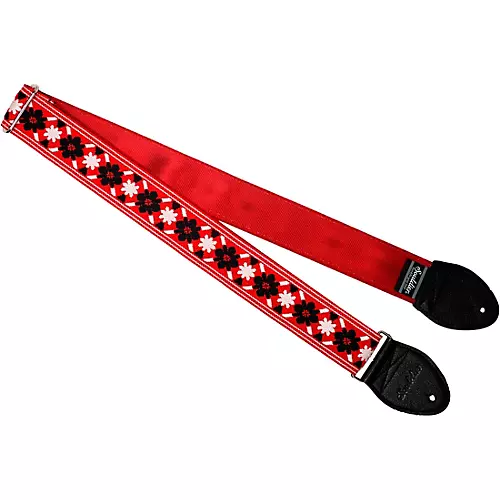 Souldier Tulip Guitar Strap Black 2 in.
