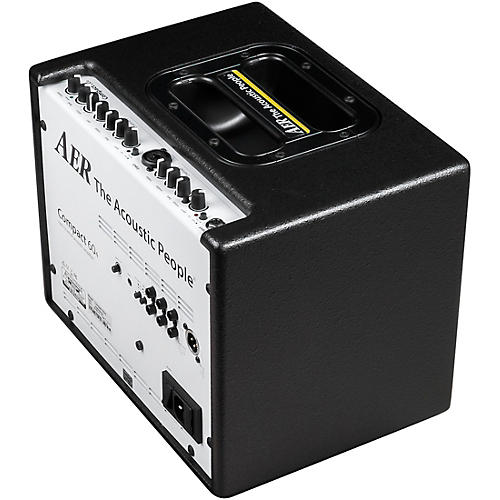 AER Compact 60/4 60W 1x8 Acoustic Guitar Combo Amplifier Natural Oak