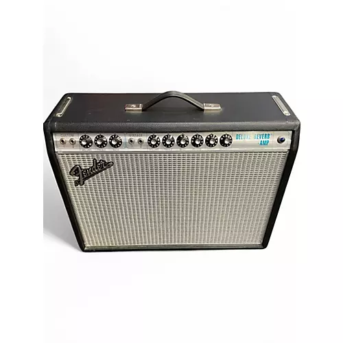 Used Fender 1968 Custom Deluxe Reverb 22W 1x12 Tube Guitar Combo Amp
