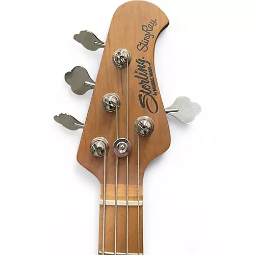 Used Sterling by Music Man RAY34HH Spalted Maple Electric Bass Guitar Spalted Maple