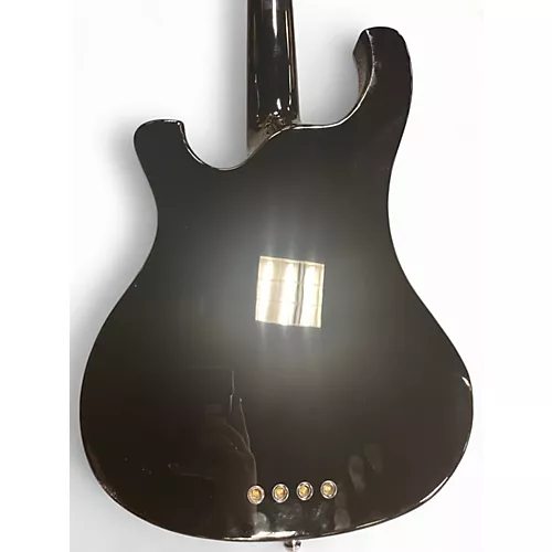 Used Schecter Guitar Research Stargazer4 string black n white Electric Bass Guitar black n white