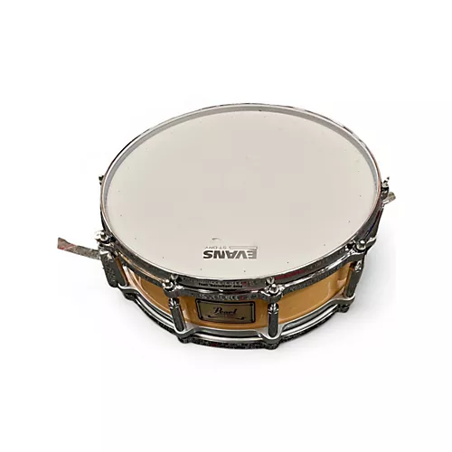 Used Pearl 5.5X14 Free Floating Snare NATURAL Drum NATURAL 10