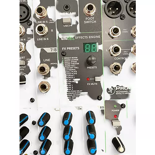 Used Mackie profx10v3 Unpowered Mixer
