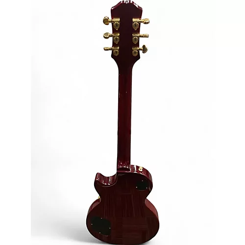 Used Epiphone Gothic Les Paul Studio Wine Red Solid Body Electric Guitar Wine Red
