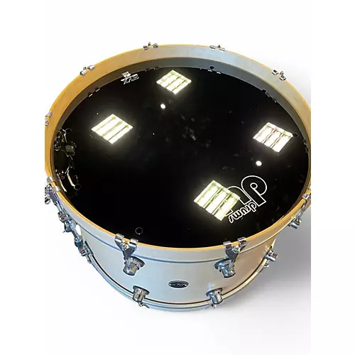 Used DW 3 Piece Performance Series Natural satin Drum Kit Natural satin