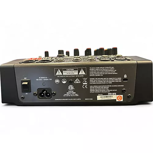 Used Allen & Heath zed6fx Unpowered Mixer