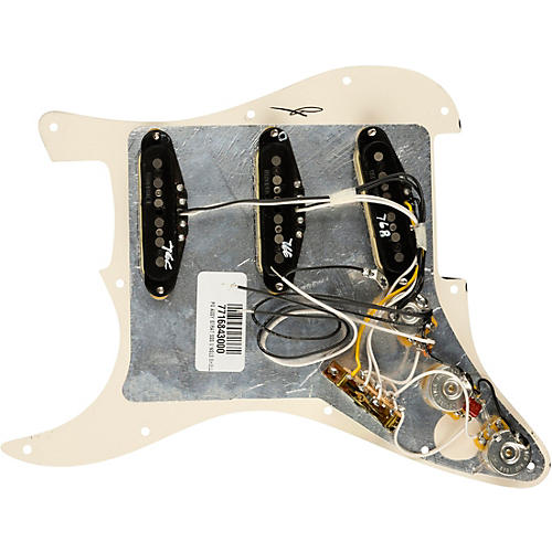 Fender Stratocaster SSS V Noiseless Prewired Pickguard Shell