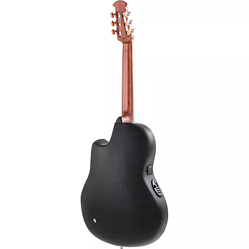 Ovation CS24C Celebrity Series Traditional Mid-Depth Nylon-String Classical Acoustic-Electric Guitar Natural