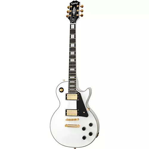 Epiphone Les Paul Custom Electric Guitar Alpine White