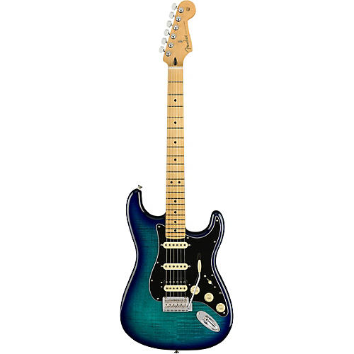 Fender Player Stratocaster HSS Plus Top Maple Fingerboard Limited-Edition Electric Guitar Blue Burst