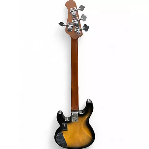 Used Sterling by Music Man Ray34HH Spalted Maple Electric Bass Guitar Spalted Maple