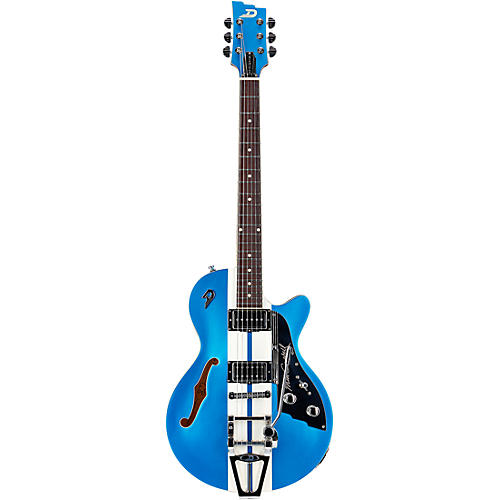 Duesenberg Alliance Mike Campbell 30th Anniversary Electric Guitar Catalina Blue and White