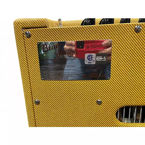 Used Fender Blues Junior Tweed Relic Tube Guitar Combo Amp