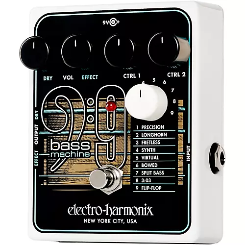 Electro-Harmonix BASS9 Bass Machine Effects Pedal