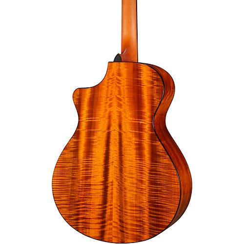 Breedlove Oregon Concerto CE Jeff Bridges Myrtlewood Acoustic-Electric Guitar Bourbon Burst