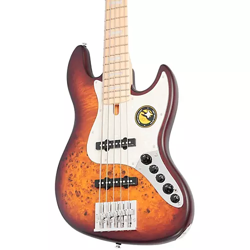 Sire Marcus Miller V7 Swamp Ash Reissue 5-String Electric Bass Satin Transparent Green