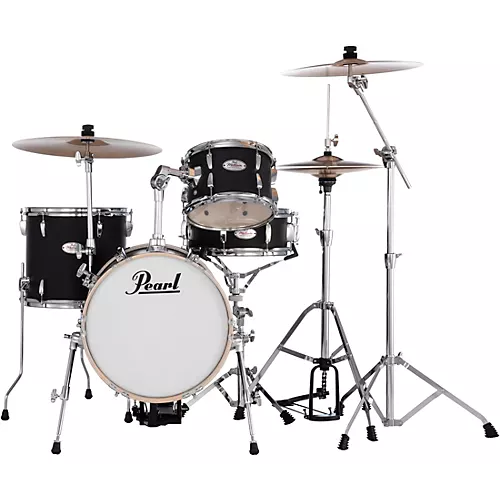Pearl Midtown 4-Piece Complete Drum Set Matte Red